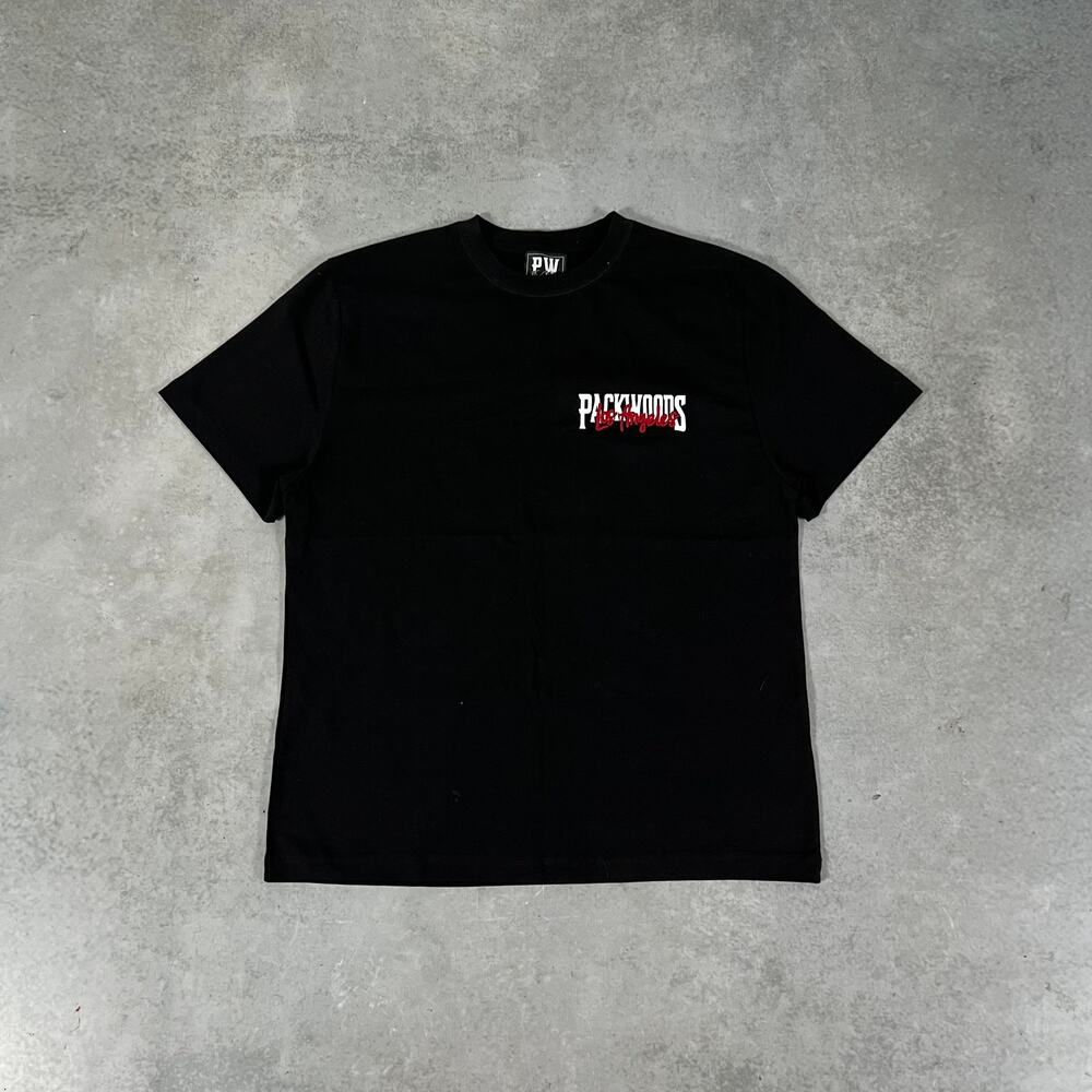 Packs Legacy Black Tshirt 420 Cannabis Size: Large